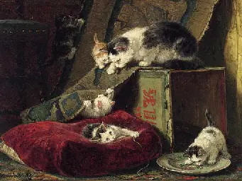 Cache-cache - Henriëtte Ronner-Knip
