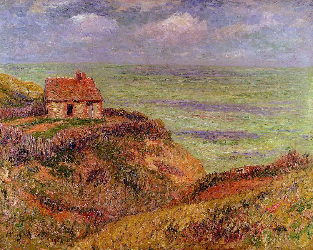 Falaises de Moëlan, maison côtière - Henry Moret