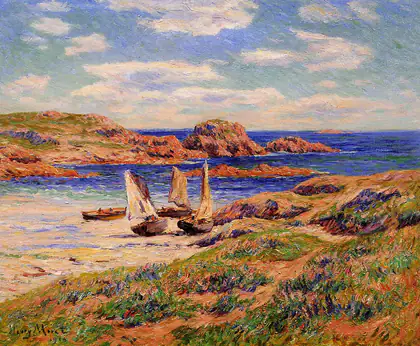 Porspoder, le port - Henry Moret