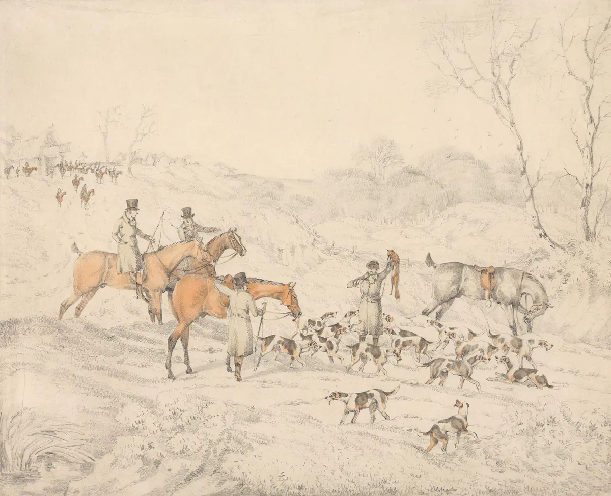 La mort - Henry Thomas Alken