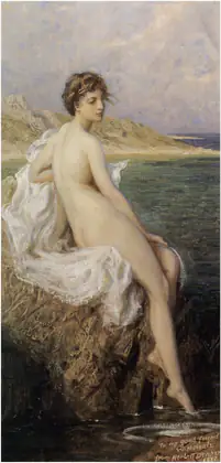 La Baigneuse - Herbert James Draper