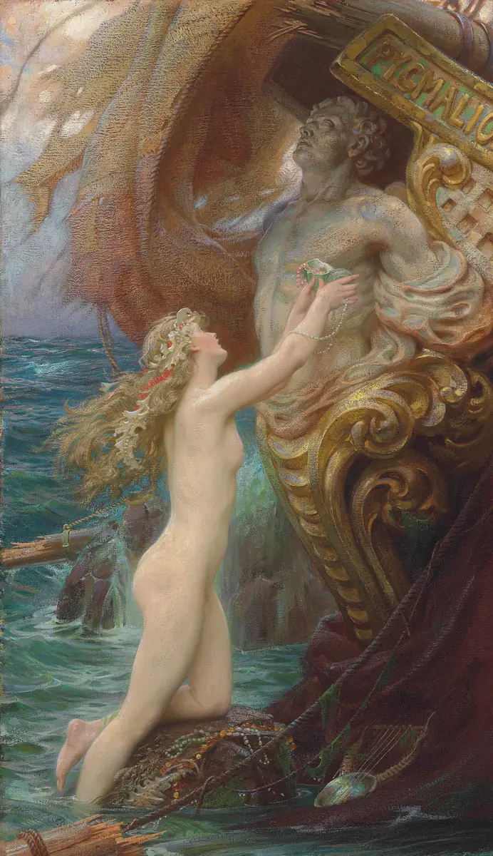 Une idylle des profondeurs - Herbert James Draper
