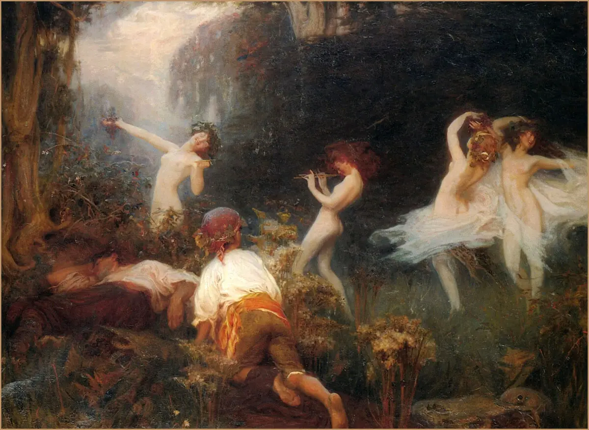 Le Matin des vendanges - Herbert James Draper