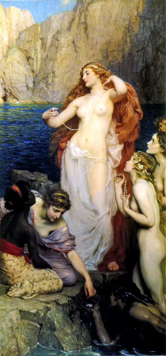 Les Perles d’Aphrodite - Herbert James Draper