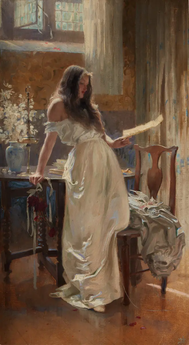 Va, belle rose ! - Herbert James Draper