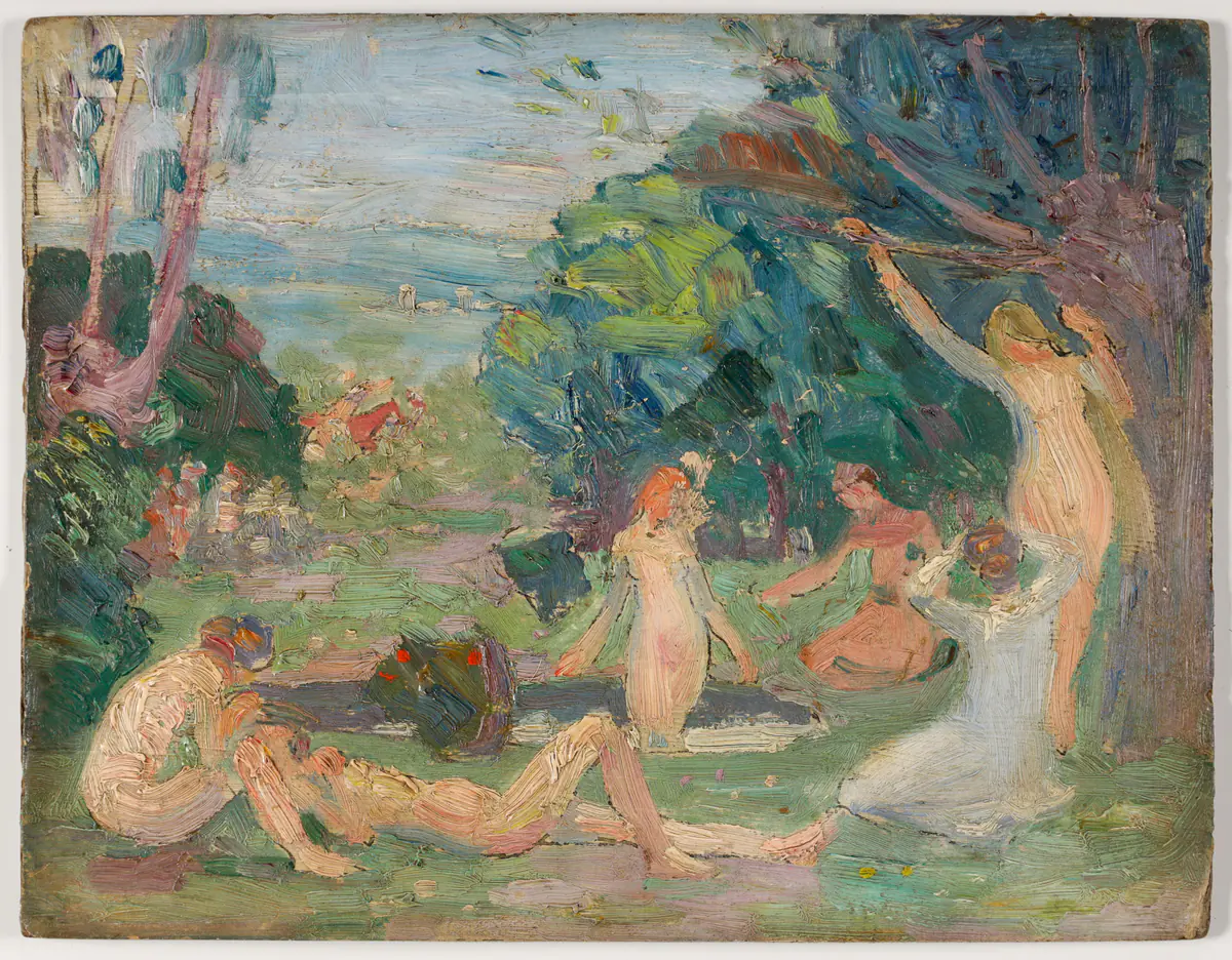 Baigneurs - Hippolyte Petitjean