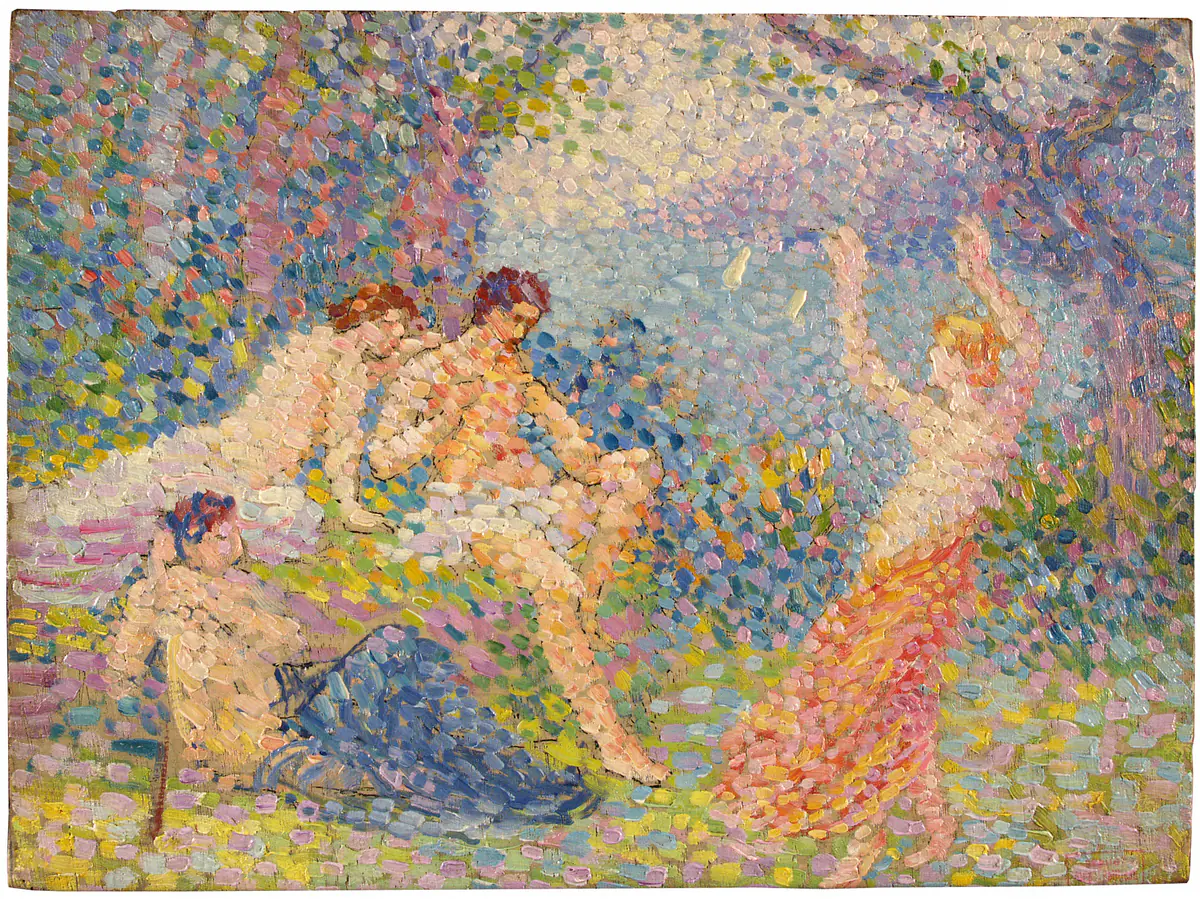 Scène champêtre - Hippolyte Petitjean