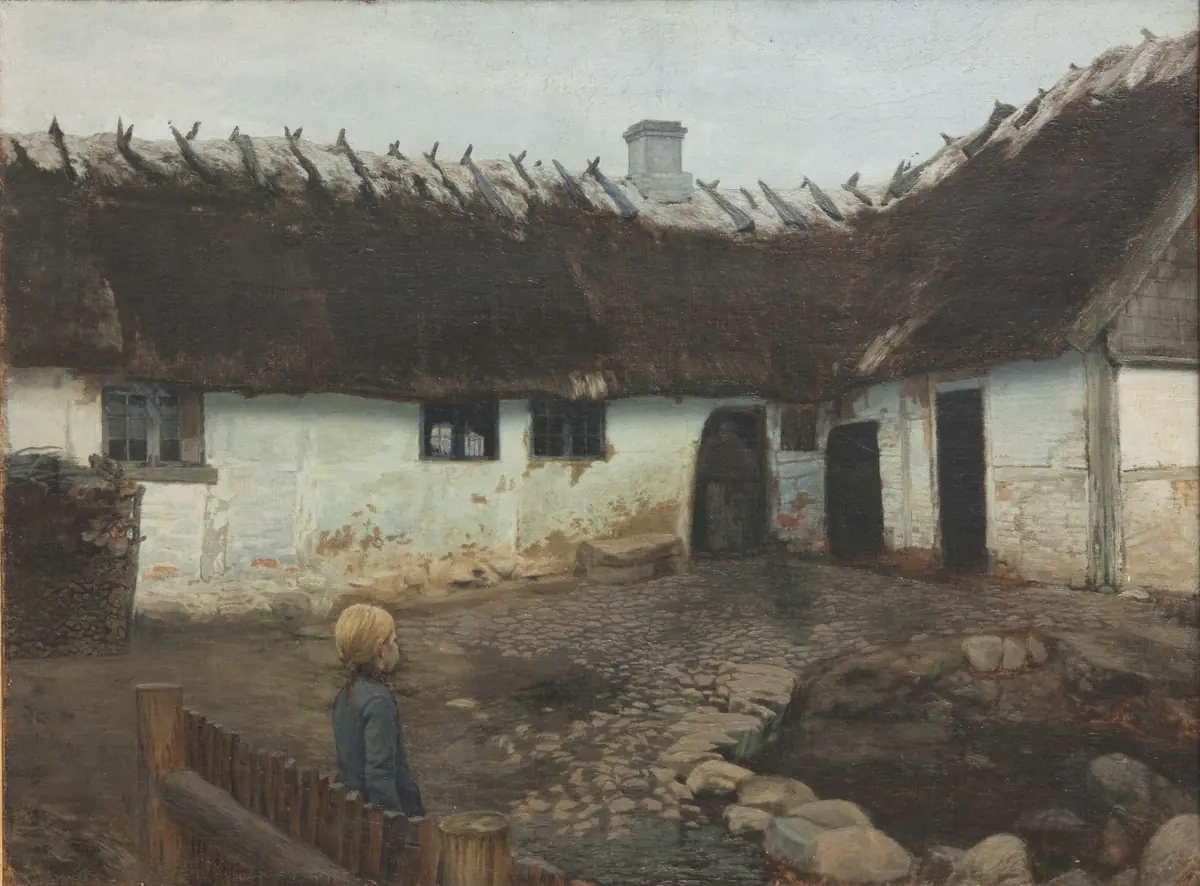 À l'extérieur d'une ferme - Holger Møller