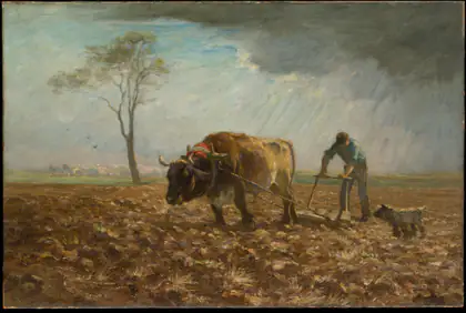 Le herseur - Horatio Walker