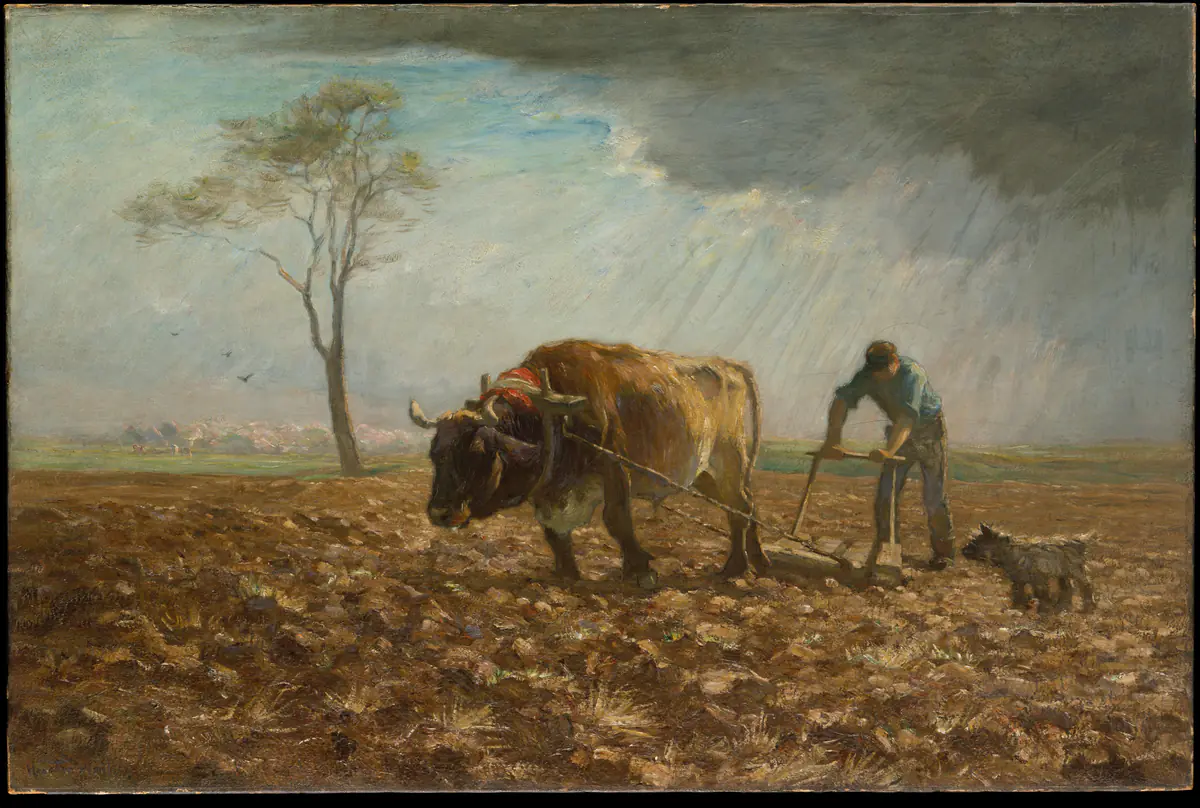 Le herseur - Horatio Walker
