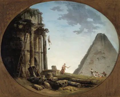 L’Accident - Hubert Robert