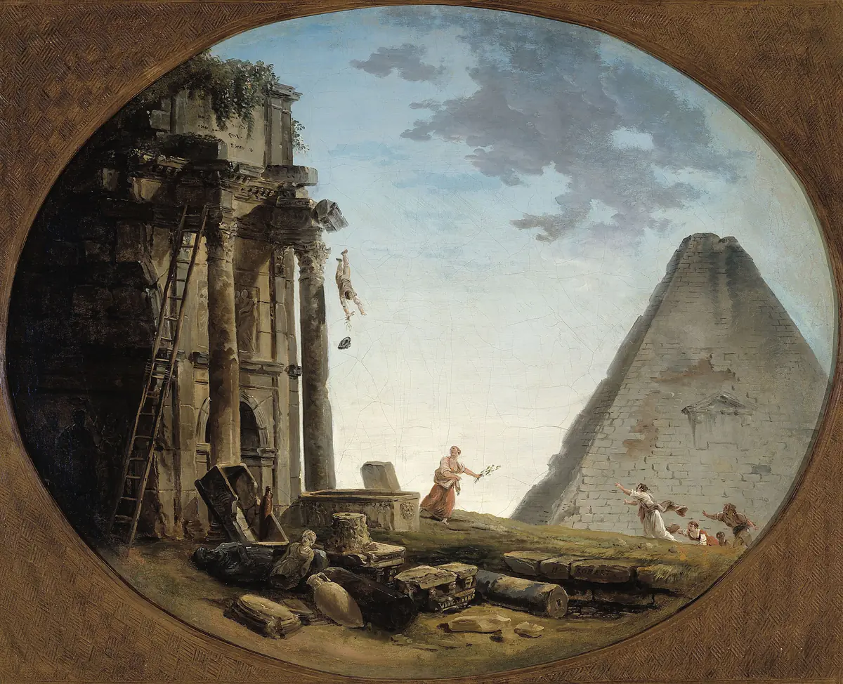 L’Accident - Hubert Robert