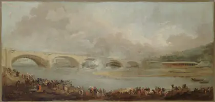Le Décintrement du pont de Neuilly - Hubert Robert