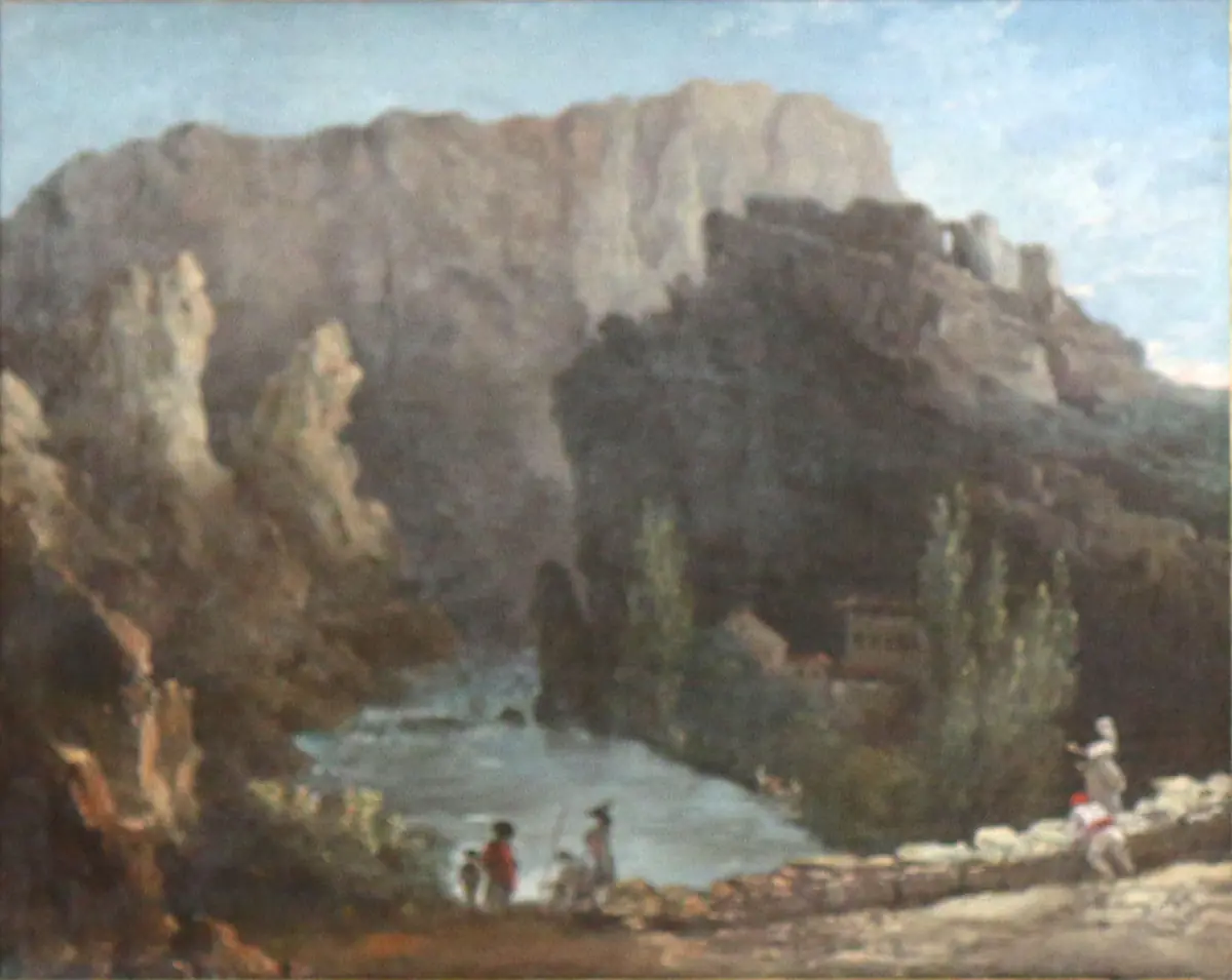 La Fontaine de Vaucluse - Hubert Robert