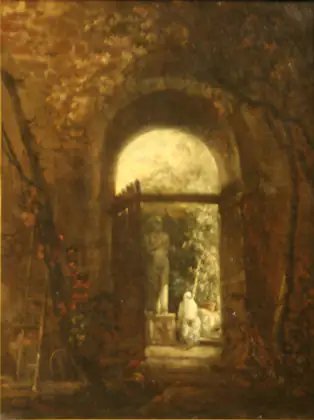 Jardin italien - Hubert Robert