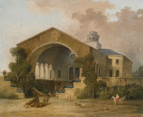 La Maison de Bernardin de Saint-Pierre à Essonnes - Hubert Robert