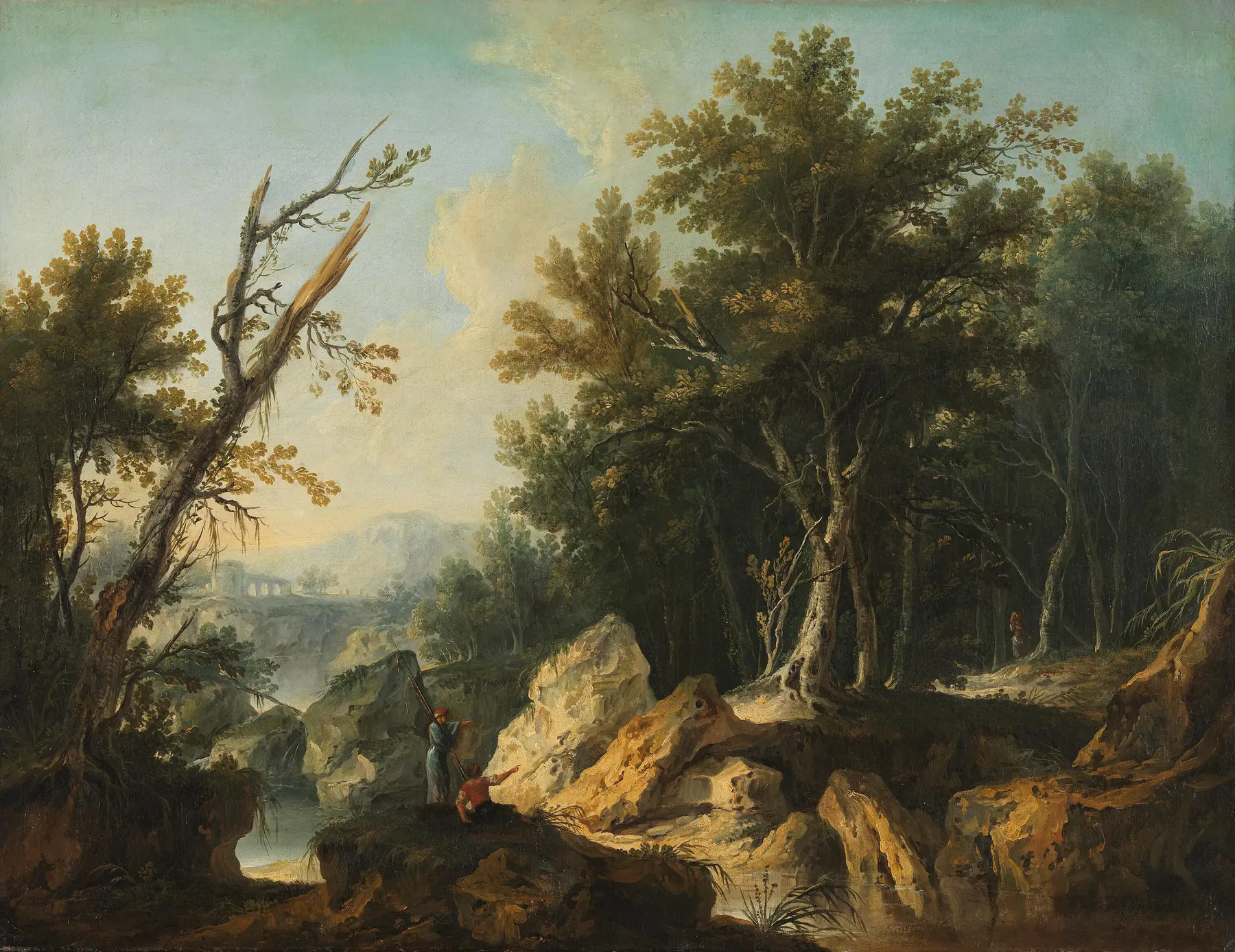 Paysage rocheux - Hubert Robert