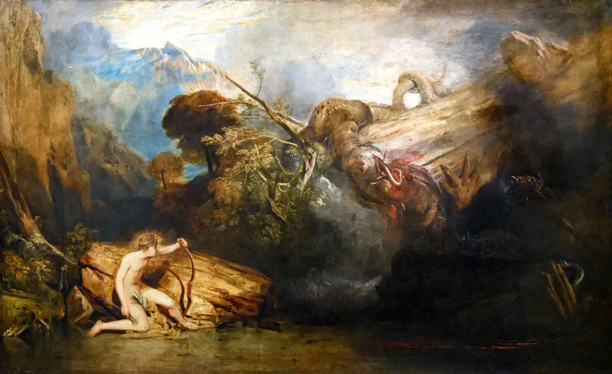 Apollon et Python, 1811 - J. M. W. Turner
