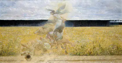 Dans le brouillard - Jacek Malczewski