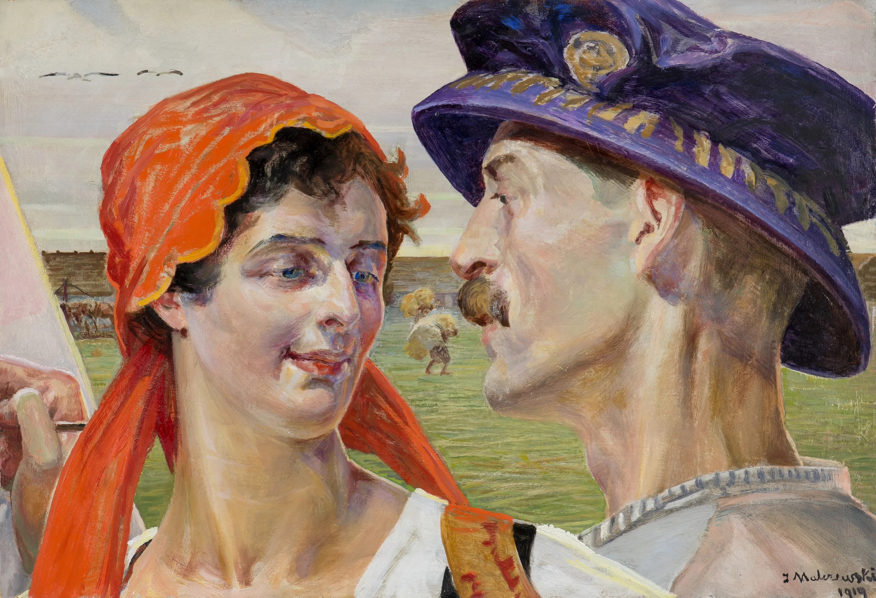Double portrait - Jacek Malczewski