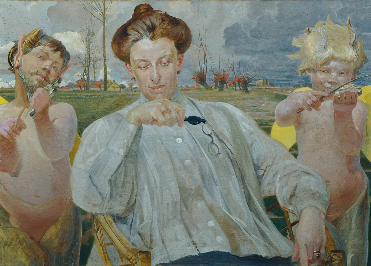 La femme de l'artiste - Jacek Malczewski