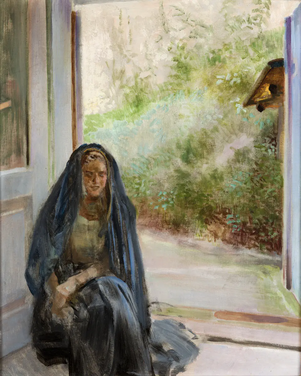 Mes modèles, partie droite du triptyque - Jacek Malczewski
