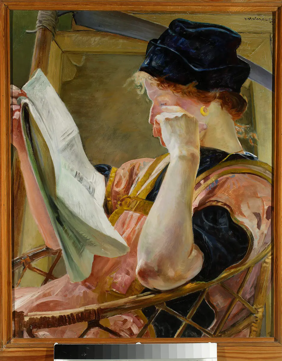 Modèle féminin - Jacek Malczewski