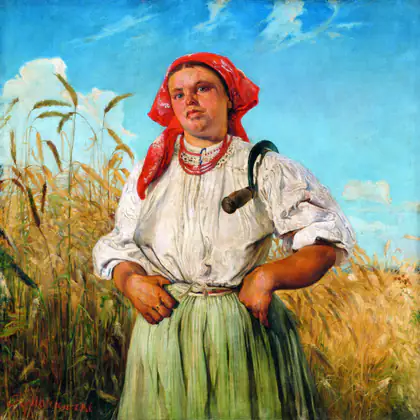 La Moissonneuse - Jacek Malczewski