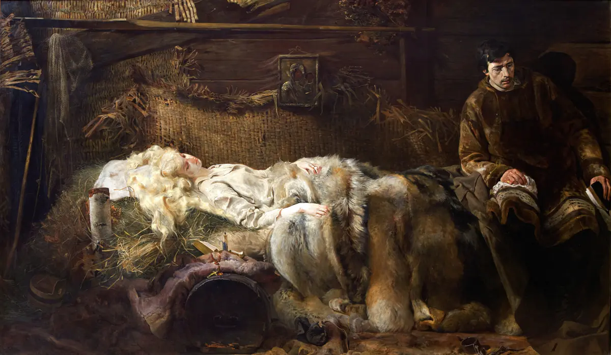 La Mort d'Ellenai - Jacek Malczewski