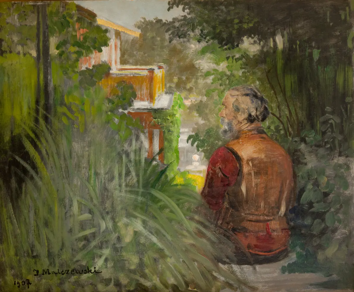 Paysage avec un palais - Jacek Malczewski