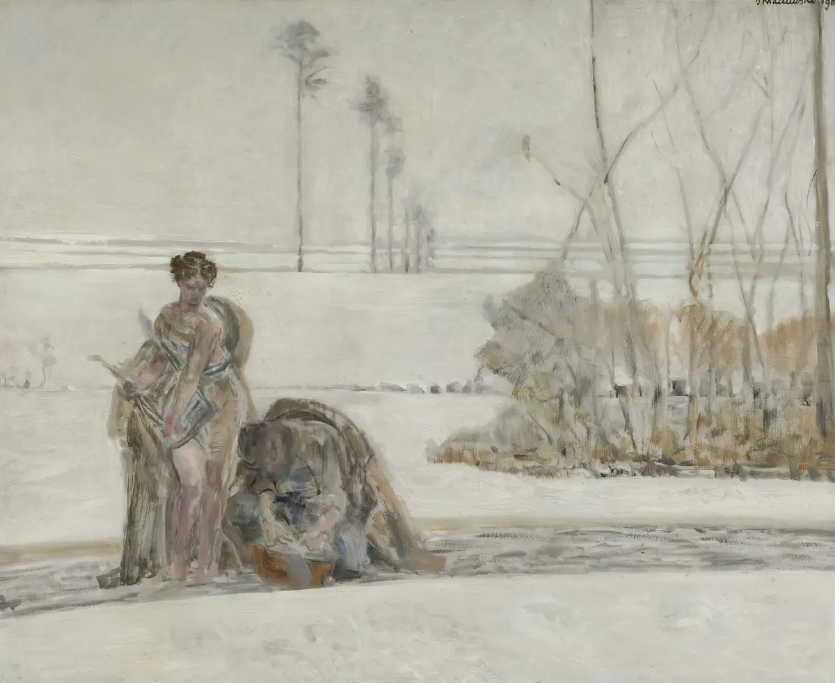 Paysage d'hiver - Jacek Malczewski