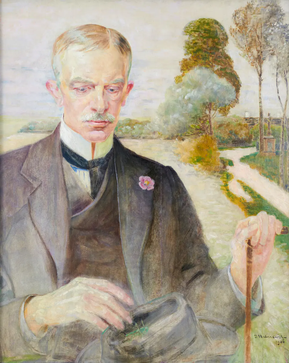 Portrait de Karol Potkański - Jacek Malczewski
