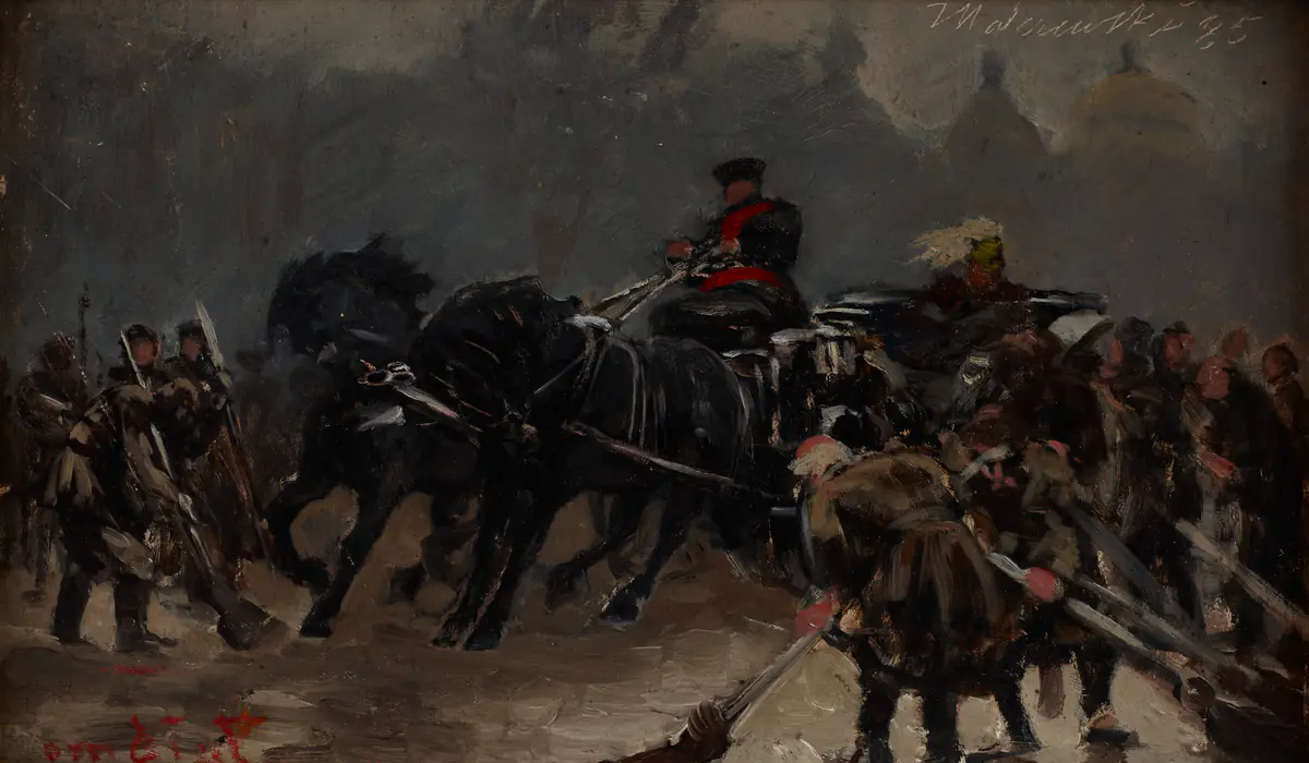 Voici le tsar - Jacek Malczewski