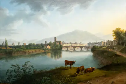 Ansicht von Pisa - Jacob Philipp Hackert