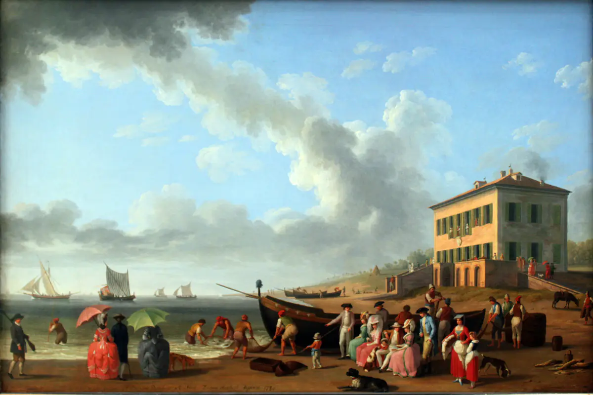 Casino Borghese à Practica - Jacob Philipp Hackert