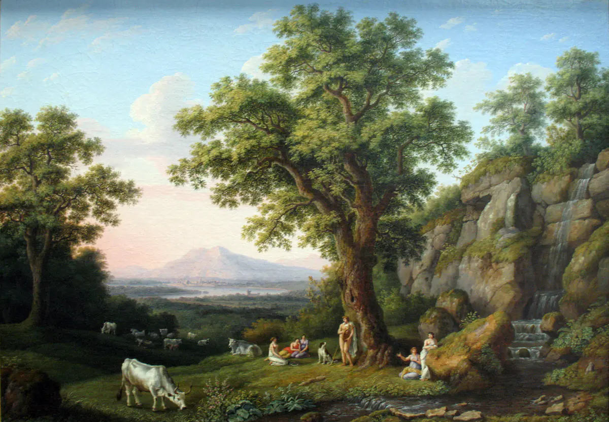 Paysage Arcadien - Jacob Philipp Hackert