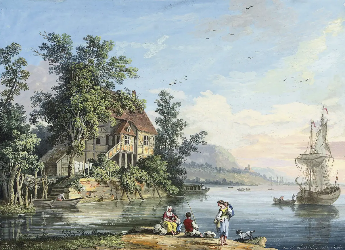 Rouen d’apres nature - Jacob Philipp Hackert