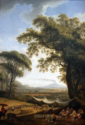Les saisons : l'été - Jacob Philipp Hackert
