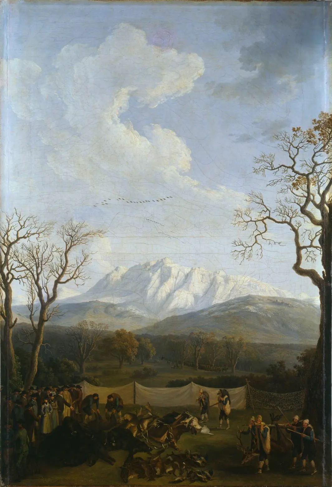 Les saisons : l'hiver - Jacob Philipp Hackert