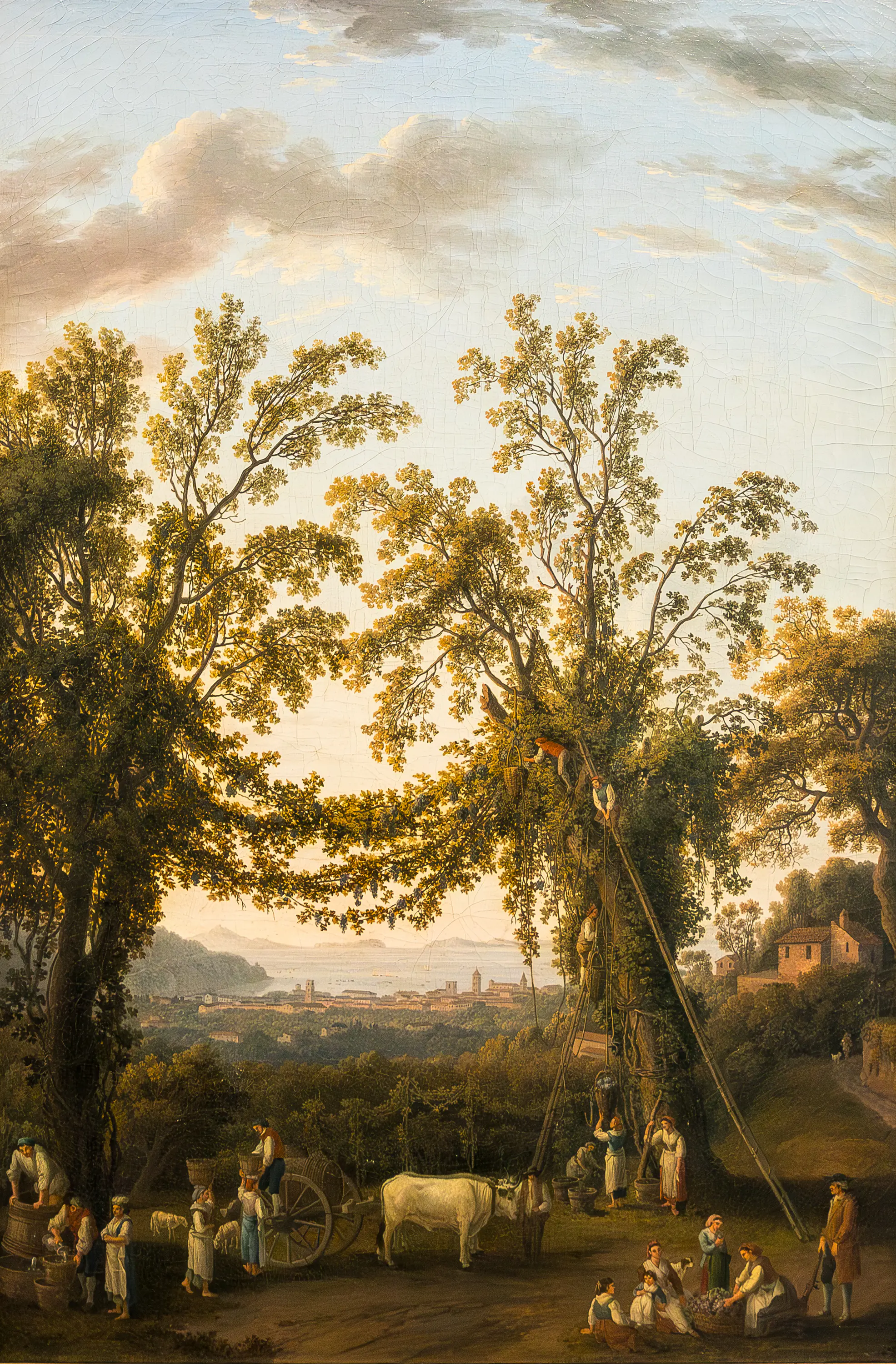 Vendanges d’autrefois à Sorrento - Jacob Philipp Hackert