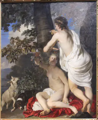 Paris et Œnone - Jacob van Loo