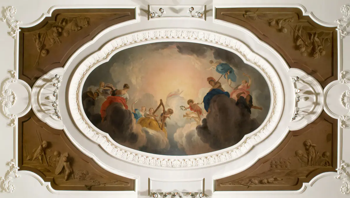 Apollon entouré des neuf muses - Jacob de Wit