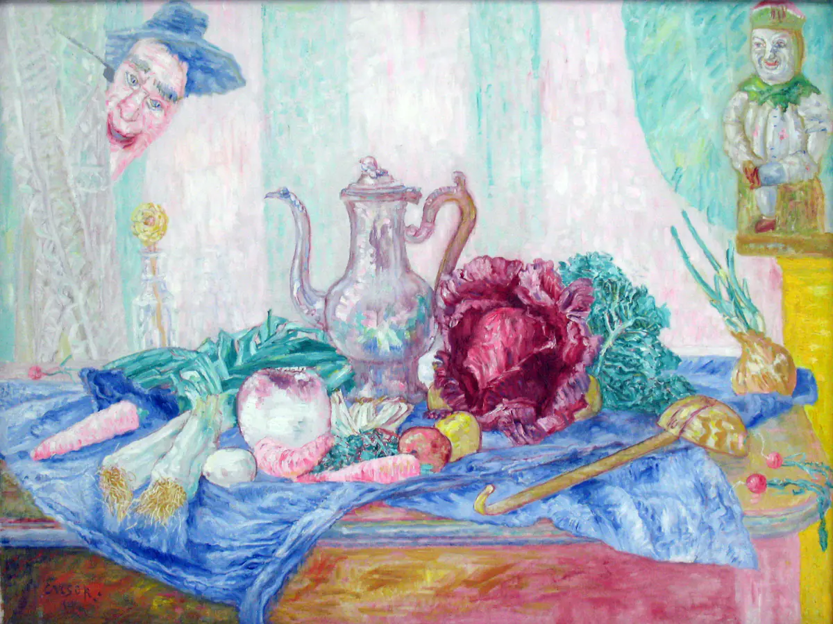 Nature morte au chou - James Ensor