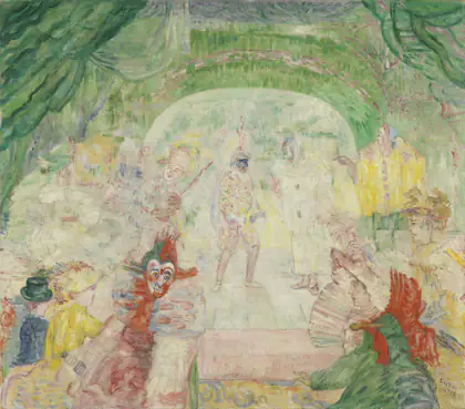 Théâtre des Masques (1908) - James Ensor
