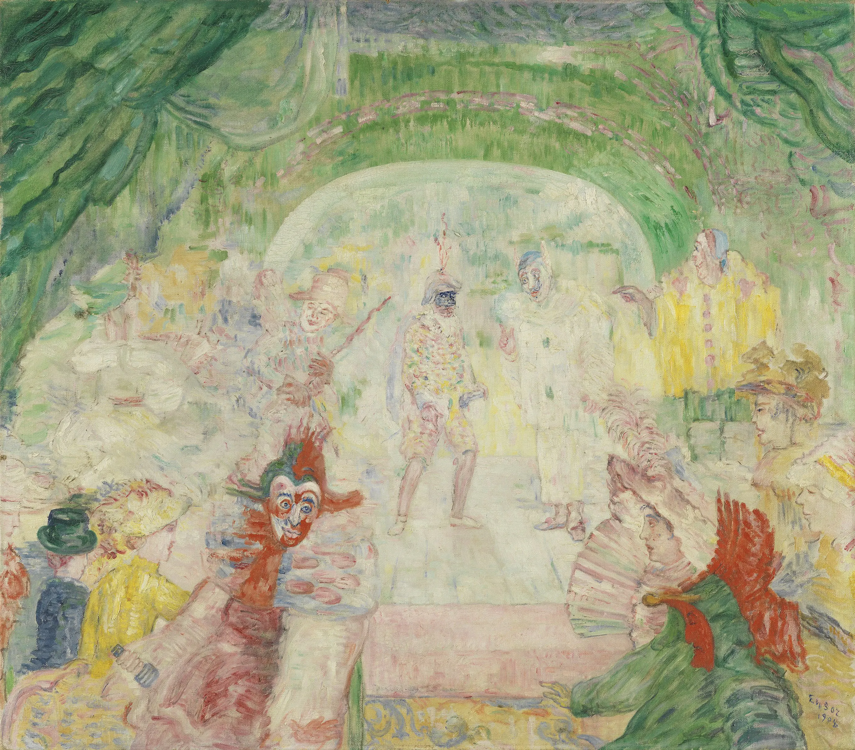 Théâtre des Masques (1908) - James Ensor