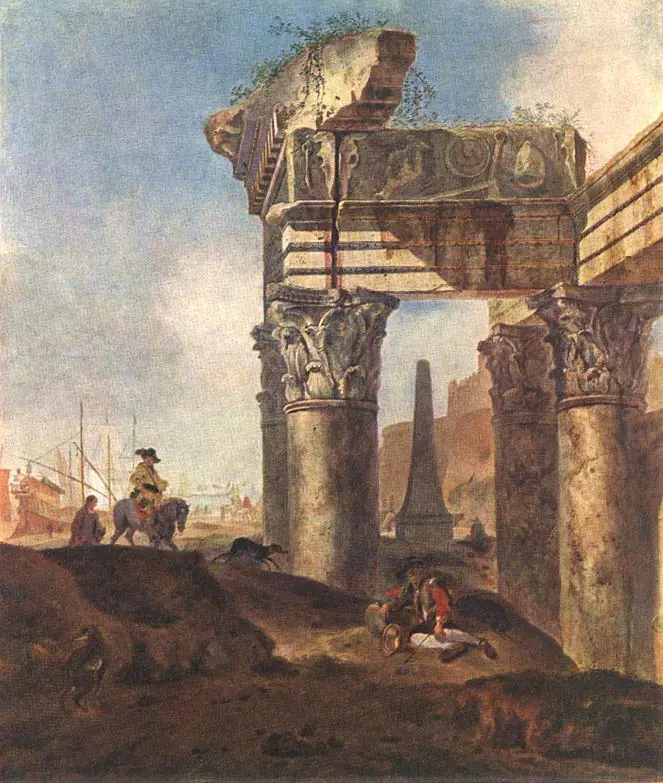 Ruines antiques - Jan Baptist Weenix