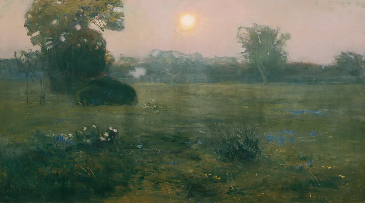 Lever de lune - Jan Stanisławski