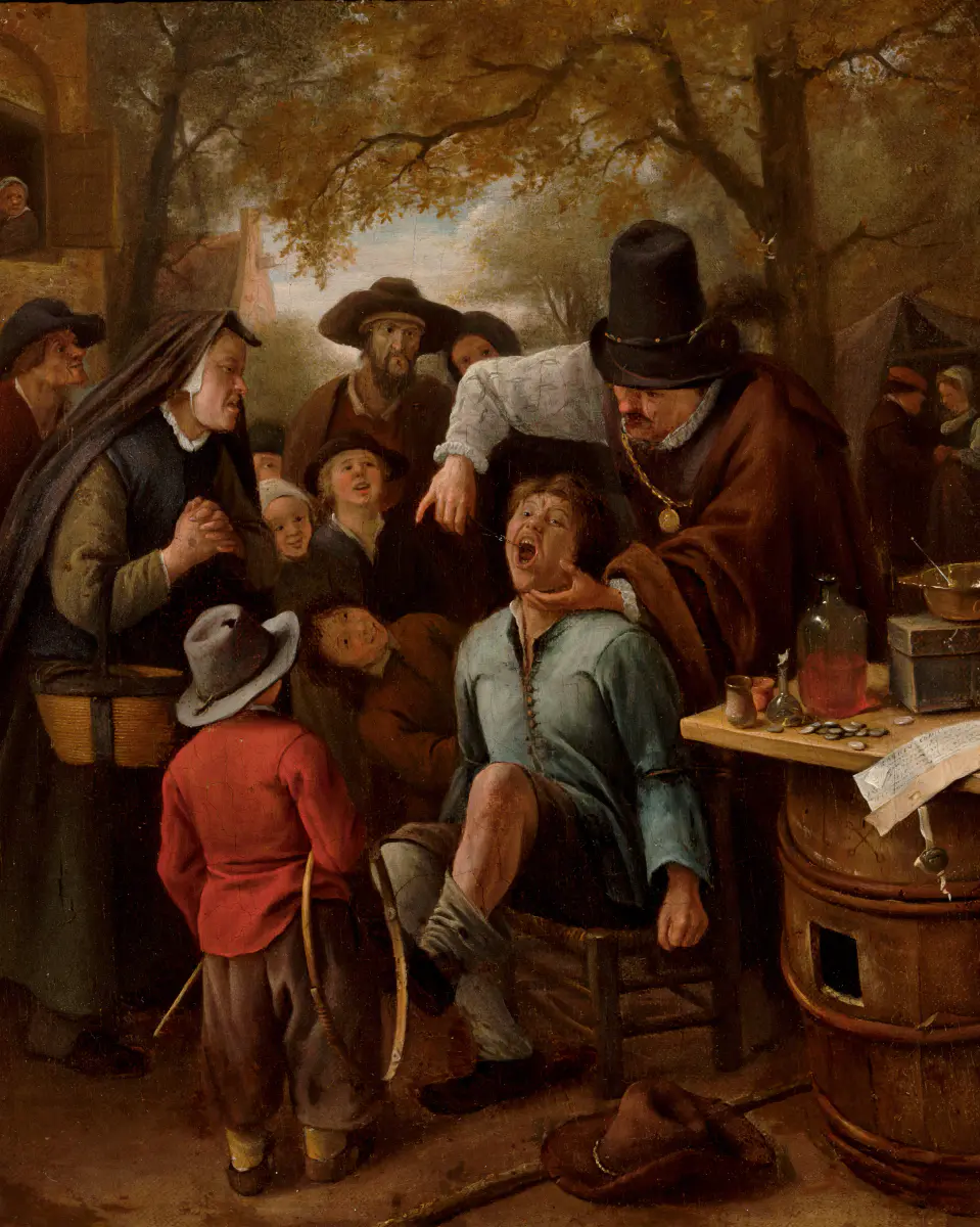 L'arracheur de dents - Jan Steen