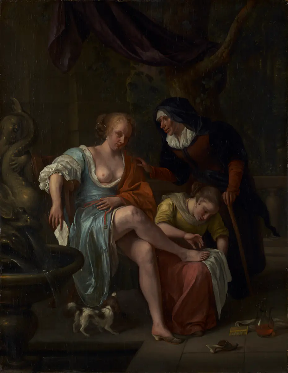 Bethsabée sortant du bain - Jan Steen