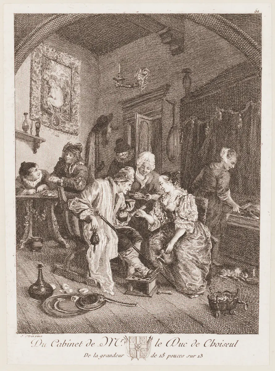 Le vieillard malade - Jan Steen